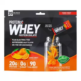 Protein2o Whey Protein Isolate Orange Mango Flavor 640g(20 pack)