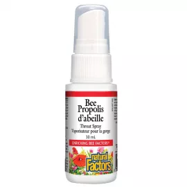Natural Factors Bee Propolis Throat Spray 30 ml