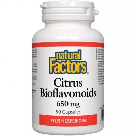 Natural Factors Citrus Bioflavonoids 650mg 90 Capsules