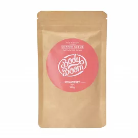 Body Boom Body Scrub - Strawberry Coffee 100 gm