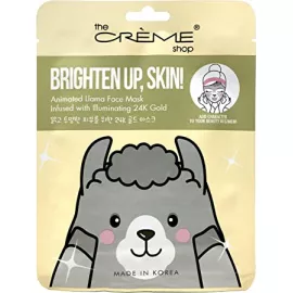 The Crème Shop Brightening Animated Llama Face Mask
