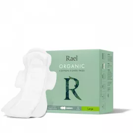 Rael Organic Cotton Cover Pads - Large