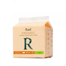 Rael Organic Cotton Cover Panty Liners - Long