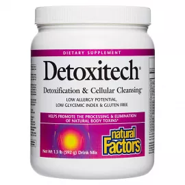 Natural Factors Detoxitech Drink Mix 592 gm