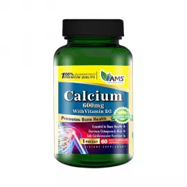 AMS Calcium With Vitamin D3 Capsules 60's