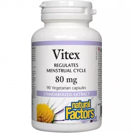 Natural Factors Vitex 80 mg 90 Veggie Capsules