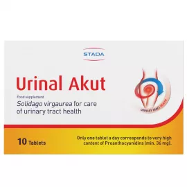 Urinal Akut For Care Of Urinary Tract Health Tablets 10's