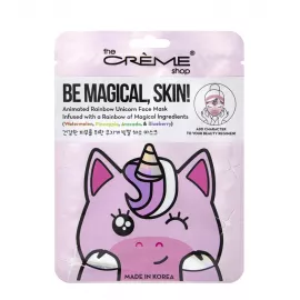 The Crème Shop Be Magical Skin Animated Rainbow Unicorn Face Mask