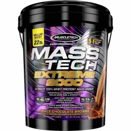 Muscletech Mass Tech Extreme 2000 Triple Chocolate Brownie 22 Lb (10 kg)