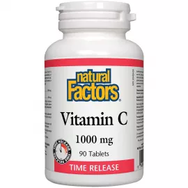Natural Factors Vitamin C Time Release 1000 mg 90 Tablets