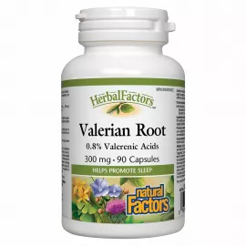 Natural Factors Valerian Root 300 mg 90 Capsules