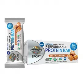 Garden of Life Sport Organic Protein Bar Sea Salt Caramel 70g (Pack of 12)
