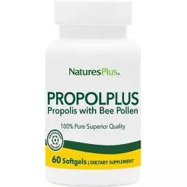 Natures Plus Propolplus Propolis with Bee Pollen Softgels 60's