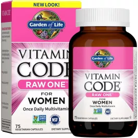 Garden of Life Vitamin Code Raw One For Women Vegetarian Capsules 75's