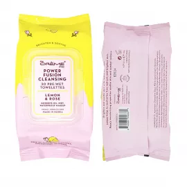 The Crème Shop Power Fusion Cleansing Towelettes Lemon Rose