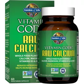 Garden Of Life Vitamin Code Raw Calcium Vegetarian Capsules 60's
