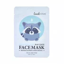 Look At Me (Aqua Moisture Raccoon) Face Mask