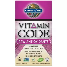 Garden of Life Vitamin Code Raw Antioxidants Vegan Capsules 30's