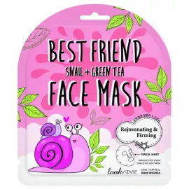 Look At Me Best Friend - Snail + Green Tea Tencel Face Mask