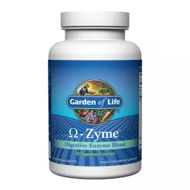 Garden of Life Omega Zyme Digestive Enzyme Blend Vegetarian Caplets 90's