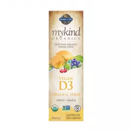 Garden of Life MyKind Organic Vegan D3 1000 IU Spray Vanilla 58 ml (2 oz.)
