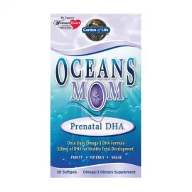 Garden of Life Oceans Mom Prenatal DHA Softgels 30's