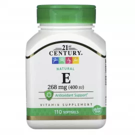 21st Century Vitamin E 268mg 400iu 110 Softgels