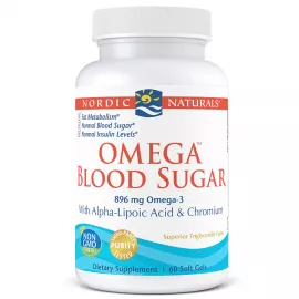 Nordic Naturals, Omega Blood Sugar, 60 Softgels
