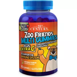 21st Century Mimi Bears Plus Extra C Children Multi Vitamin 60 Gummies Bears