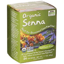 Now Foods Senna Tea, Organic 24 Tea Bags