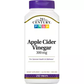 21St Century Apple Cider Vinegar 300 Mg - 250 Tablets