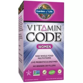 Garden of Life Vitamin Code Women's Multivitamin Vegan Capsules 120's