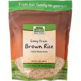 Now Foods Long Grain Brown Rice 2  Lbs.