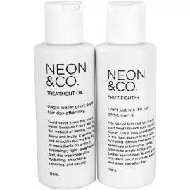 Neon & Co Twin Pack Treatment Oil & Frizz Fighter 8.4 Oz
