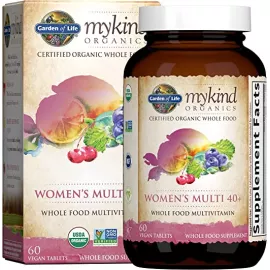Garden of Life MyKind Organic Multivitamin for Women 40+ Vegan Tablets 60's