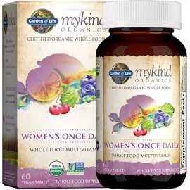 Garden of Life mykind Organic Women's Once Daily Multivitamin Vegan Tablets 60's