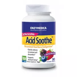 Enzymedica Acid Soothe Chewable Tablets 30's