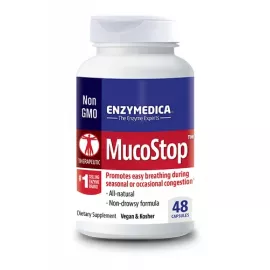 Enzymedica Mucostop 48 Capsules