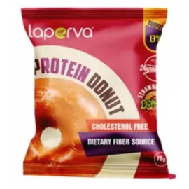 دونات بروتين بنكهة الفراولة من لابيرفا - 70 جرام