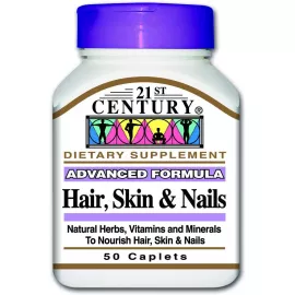 21st Century Hair Skin And Nails 50 Tablets
