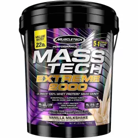 Muscletech Mass Tech Extreme 2000 Vanilla Milkshake 22.04 lb (10 kg)