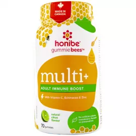 Honibe Multi+ Adults Immune Support Honey Gummies 60's