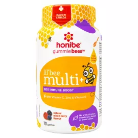 Honibe Multi Kids Immune Support Honey Gummies 60's
