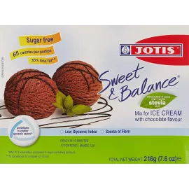 Jotis Sweet & Balance Ice Cream Chocolate 216 grams