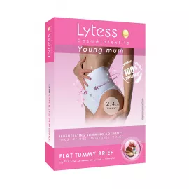 Lytess  Young Mum Flat Tummy brief  White Medium