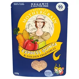 Quinola Mothergrain Organic Express Quinoa Golden Vegetables 250g