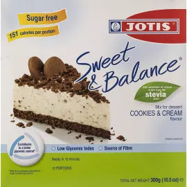 Jotis Sweet & Balance Cream & Cookies 300 grams