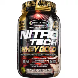 Muscletech Nitro Tech 100% Whey Gold Cookies & Cream 2.1 lb (1.02 kg)