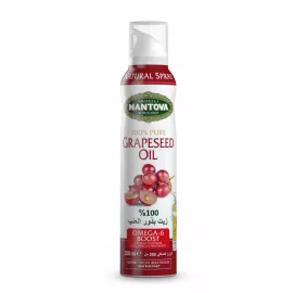 Mantova 100% Pure Grapeseed Oil Spray 200 ml