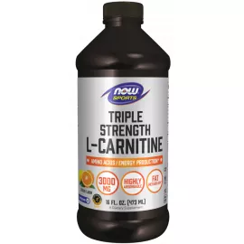 Now Sports, L-Carnitine, Triple Strength 3000 mg 16 Fl. Oz.